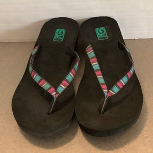 Teva Mush Wedge Heel Sandals